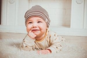 Smiling Baby - dentists asheville